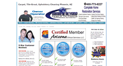 Desktop Screenshot of aboveandbeyondazservices.com